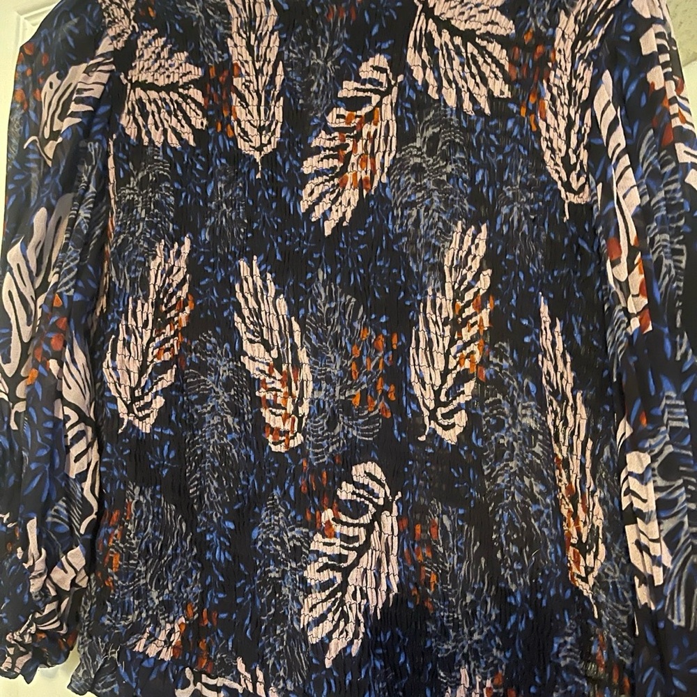 Zara Multicolor Patterned Blouse